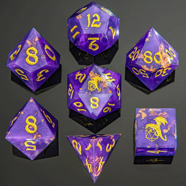 Hymgho Sharp Edged Resin Dice