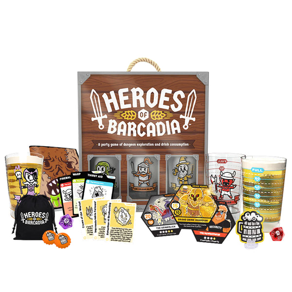 Heroes of Barcadia Kickstarter Edition w/ Metal Coin