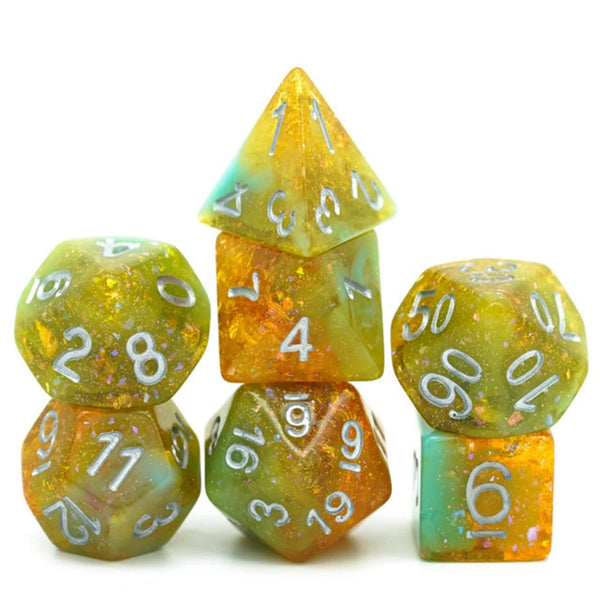 Foam Brain Dice Set