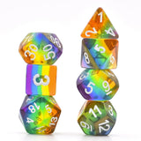 Foam Brain Pride Flag Dice