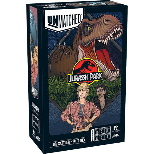 Unmatched: Jurassic Park Sattler vs T-Rex